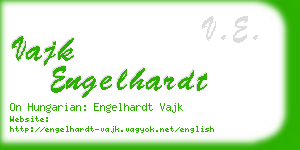 vajk engelhardt business card